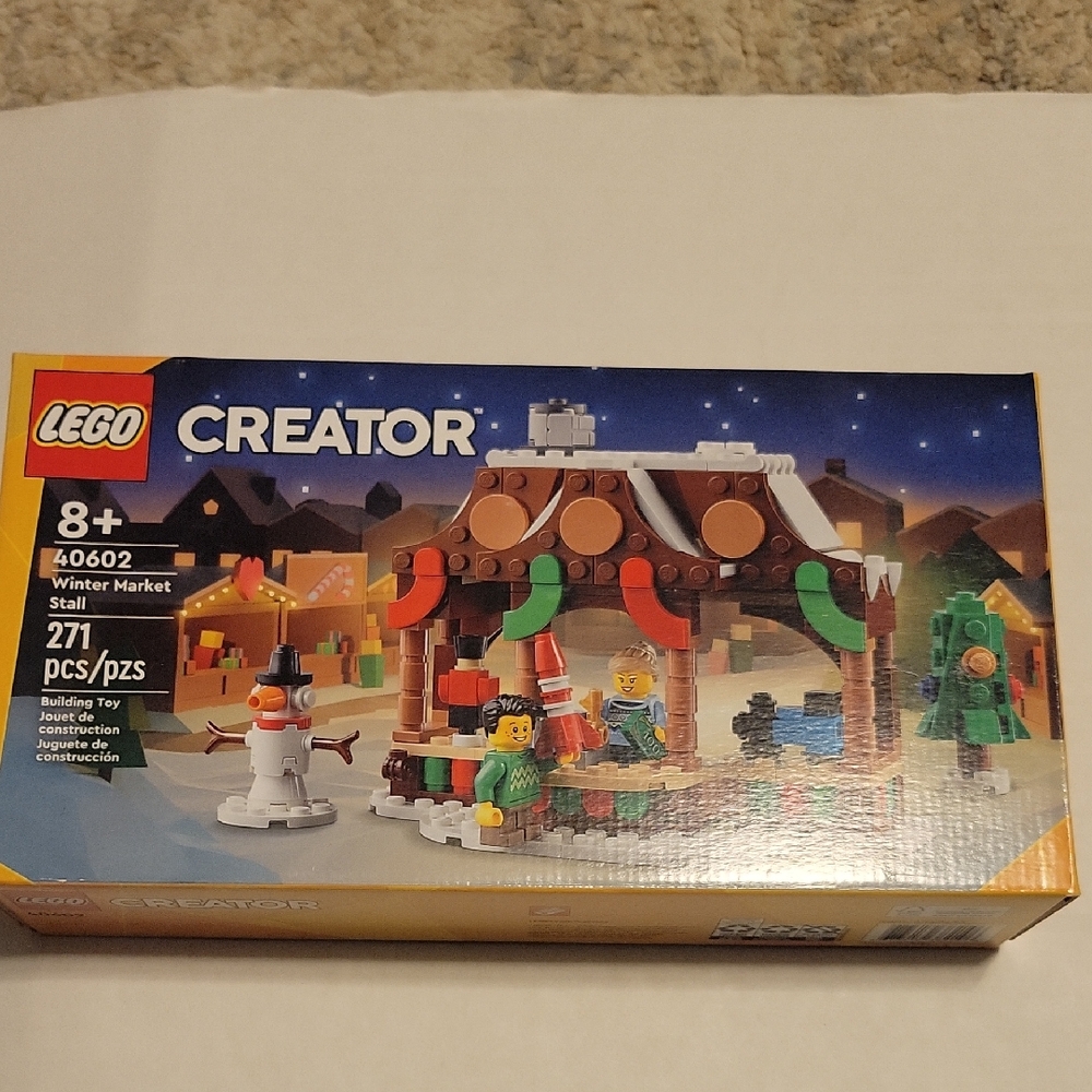 LEGO Creator Holiday Market Scene Set